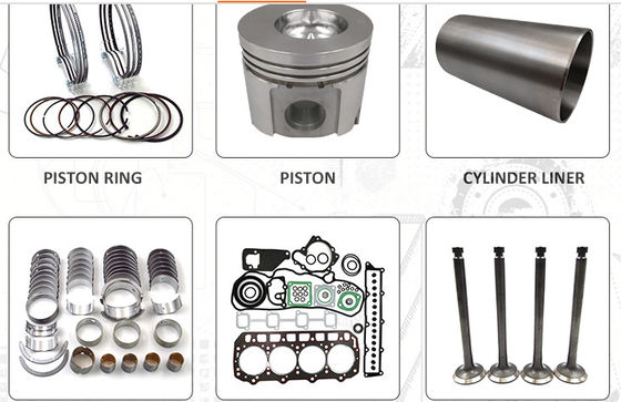 Le moteur diesel d'excavatrice d'essence partie l'incidence de haute performance