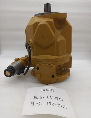 Moteur de fan hydraulique d'excavatrice de refroidissement d'E374D 1709918 1915611 pièces d'excavatrice de chenille