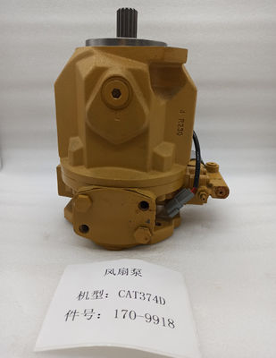 Moteur de fan hydraulique d'excavatrice de refroidissement d'E374D 1709918 1915611 pièces d'excavatrice de chenille