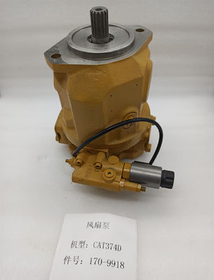 Moteur de fan hydraulique d'excavatrice de refroidissement d'E374D 1709918 1915611 pièces d'excavatrice de chenille
