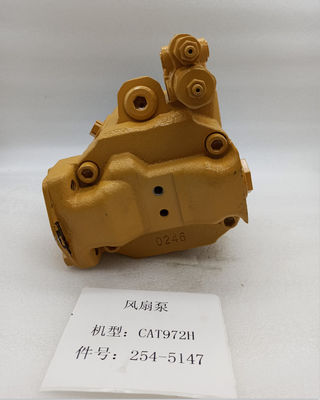 Pièces de rechange hydrauliques 972H de chargeur de roue de moteur de ventilateur d'excavatrice de piston