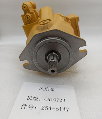 Pièces de rechange hydrauliques 972H de chargeur de roue de moteur de ventilateur d'excavatrice de piston