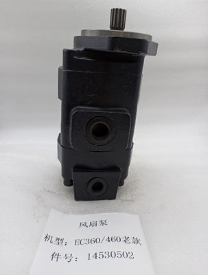 Pièces de moteur hydrauliques de pilote de pompe à engrenages hydrauliques du moteur 14530502 de fan de l'excavatrice EC360