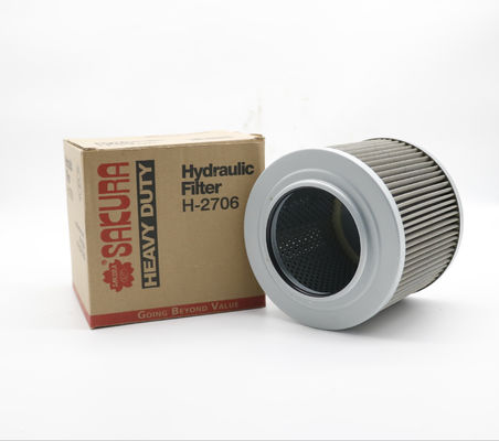 Élément d'huile de pièces de moteur du filtre à air hydraulique d'excavatrice 4210224 H2706 HF28925