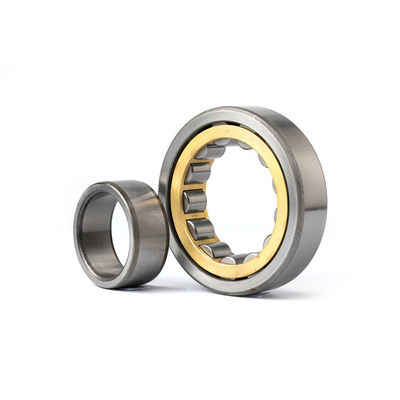 Roulement à rouleaux cylindrique simple de rangée de NUP2207EM, acier au chrome NU 2207 ECP